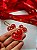 20un Pingente CORAÇÃO LOVE - Vermelho e bege - Dia dos Namorados - Imagem 2