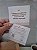 (VERNIZ LOCALIZADO 9x10cm) Postal/Cookie Card Premium - PERSONALIZADO - Imagem 7
