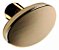 Puxador Beetle Sem Base Gold Zen Design - Imagem 1
