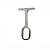 SUPORTE CENTRAL OBLONGO CROMADO - METALFIX - Imagem 1
