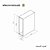 Porta panos  125X35X420mm inox - Masutti Copat - Imagem 2