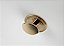 PUXADOR BEETLE COM BASE GRANADA GOLD - ZEN DESIGN - Imagem 1
