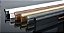 Puxador Sorento Granado 224mm Gold - Zen Design - Imagem 2