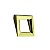 Puxador Moveis Dharma Dourado 48mm - Zen Design - Imagem 2
