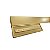 Puxador Alça Dupla para Porta Minimalist - 500mm - Dourado Matte - Zen Design - Imagem 4