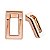 Puxador Criativa ZM16 Zamac 16mm Rose Gold - Imagem 2