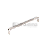 PUXADOR  MOVELEIRO ZAM  827 160MM  LATERAL CROMADO COM MEIO CROMADO - MAXIMA - Imagem 2