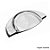 PUXADOR  CONCHA CROMADO CZM04 64MM CRIATIVA - Imagem 1