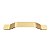 PUXADOR NORD GRANADO DOURADO 160MM- ZEN - Imagem 1