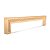 PUXADOR VERSALHES DOURADO MATTE 320MM- ZEN - Imagem 1