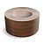 FITA DE BORDA  PVC ITALIAN NOCE EUCATEX  65MM 20 MT TEGUS - Imagem 1