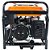 GERADOR GASOLINA 4T 420cc 15HP 6.5 kVA 6500WATTS BIVOLT PART.ELETRICA C/BATERIA VGE8100 VULCAN TRENT - Imagem 3