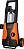 Lavadora de alta pressão Black+Decker  preto e laranja de 1400W com 1512psi de pressão máxima 220V - Imagem 1