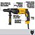 Martelo Perfurador Rompedor Eletropneumático SDS Plus 1 Pol. 2,8J 800W 220V com Maleta - DEWALT- - Imagem 4