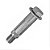 Chumbador 1/2 X 3" Com Parafuso - Cba / Cb / Cbt - Aço Zincado - Imagem 1