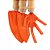 Kit para Jardim com 3 Peças Laranja - Imagem 2