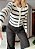 Cardigan Listrado Curto - Imagem 3