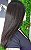 Topo de Cabelo Humano Castanho Escuro 114 gr 55 cm - Imagem 3