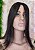 Franjão de Cabelo humano castanho escuro 36 gr 30 cm - Imagem 1