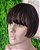 Franja de cabelo humano 21 gr - Imagem 3