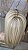 Topo de cabelo humano loiro 17x17 55cm  189gr COD 051 - Imagem 6