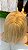 TOPO DE CABELO HUMANO LOIRO 7X14 30 CM 56GR CODTO72 - Imagem 4
