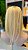 TOPO DE CABELO HUMANO LOIRO 7X14 30 CM 54GR  CODT071 - Imagem 4