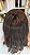 TOPO DE CABELO HUMANO MORENO ILUMINADO CACHEADO 45CM 15X7 80GR COD 082 - Imagem 4