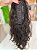 TOPO DE CABELO HUMANO MORENO ILUMINADO CACHEADO 45CM 15X7 80GR COD 082 - Imagem 5