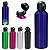 Kit 2 garrafas squeeze  inox 750 ml color - Imagem 1
