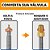 Adaptador Valvula Presta Bico Fino Para Grosso Pneu Bike - Imagem 3