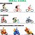 Bagageiro Bike Pró Roll Tubão Articulado Sport Traseira Quad - Imagem 4