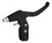 Manete De Freio V-brake Nylon Plástico P/bicicleta Par Preto - Imagem 3