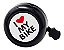Buzina Campainha Trim Trim Para Bicicleta I Love My Bike Cor Preto - Imagem 7