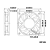 Cooler Fan 6010 12V 60x60x10mm - Imagem 3