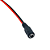 Cabo Conector Jack P4 Fêmea para Alimentação - Imagem 3