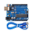Placa Uno R3 ATMEGA16U2 com Cabo USB - Imagem 2