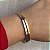 BRACELETE DOURADO PRATEADO DUO - Imagem 1