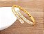 BRACELETE DOURADO COM ZIRCÔNIAS - Imagem 1