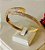 BRACELETE DOURADO CRAVEJADO - Imagem 1