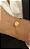 BRACELETE DOURADO AÇO INOX FECHO ENCAIXE - Imagem 1