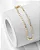 PULSEIRA DOURADA BOLINHAS ACHATADAS - Imagem 1