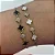 PULSEIRA DOURADA VAN CLEEF PRETO REGULAGEM - Imagem 1