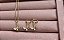 CONJUNTO BORBOLETA BANHO OURO - Imagem 1