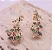 BRINCO DOURADO EAR CUFF FLORES - Imagem 1
