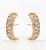 BRINCO DOURADO CRAVEJADO - Imagem 1