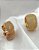 CONJUNTO DOURADO CRAVEJADO ANEL E BRINCOS - Imagem 1