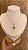 COLAR VAN CLEEF CRAVEJADO BANHO OURO - Imagem 1