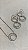 CONJUNTO REDONDO PRATA - Imagem 1