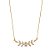 COLAR RAMO ZIRCONIA DOURADO - Imagem 1